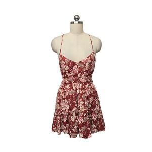 mare mare square-neck linen a-line mini dress Mare Mare Square-Neck Linen A-Line Mini Dress